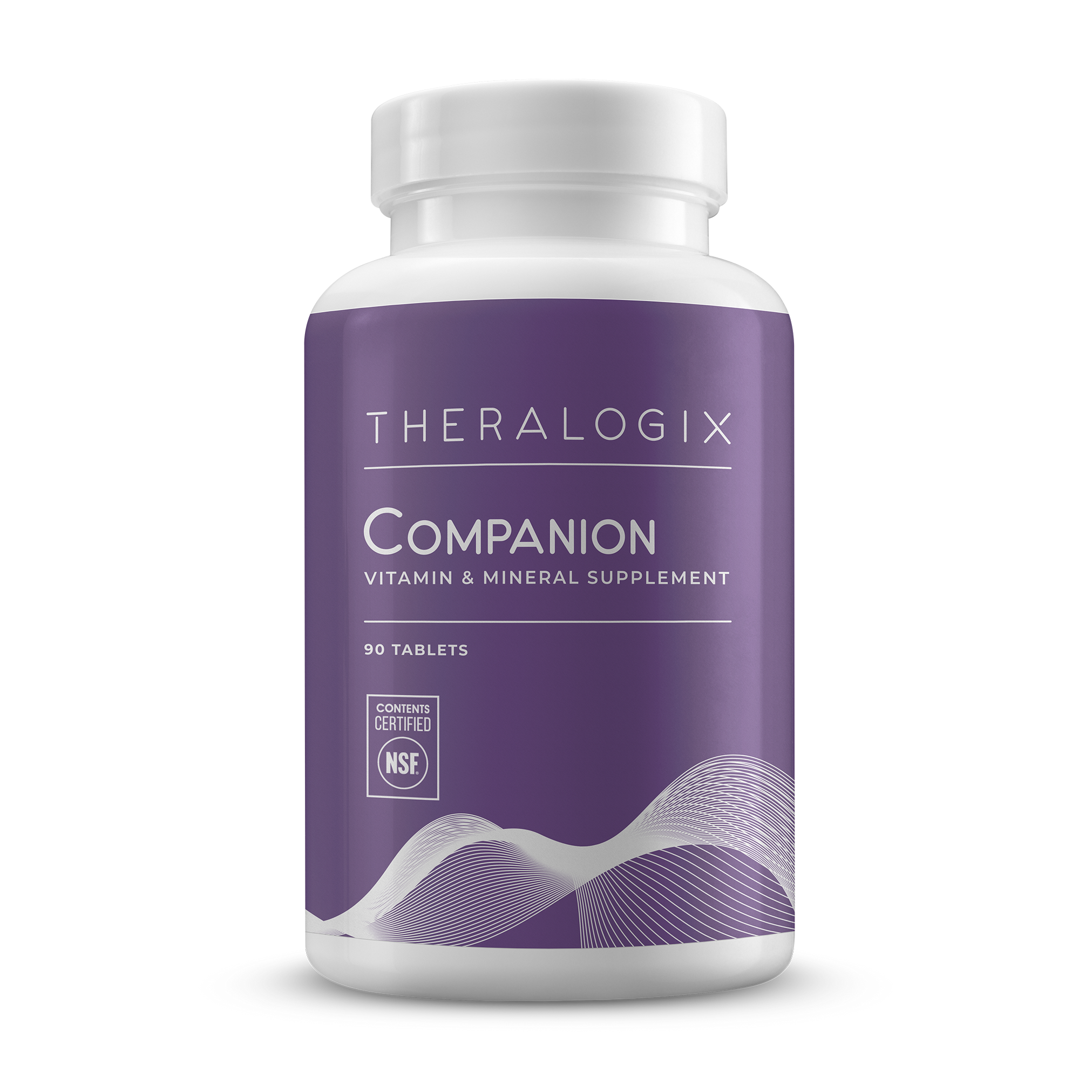 Companion is a multivitamin and mineral supplement developed for men and postmenopausal women.