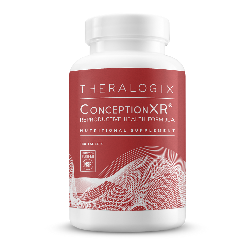 Physician recommended Conception XR reproductive health supplement focused on healthy sperm. Male fertility vitamins promoting male reproductive health for conception.