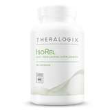 Physician recommended IsoRel Whole Soybean Extract Supplement containins soy isoflavones to reduce menopause hot flashes and promote cardiovascular and prostate health.