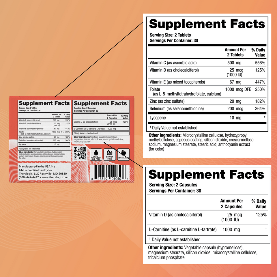 ConceptionXR is formulated with vitamin C, vitamin D, folate and zinc to support male sperm motility.