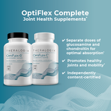 Rheumatologist recommended Theralogix OptiFlex offers three flexible programs to give you the option to take glucosamine (OptiFlex-G) or chondroitin (OptiFlex-C) alone.