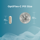 OptiFlex Complete provides separate doses of glucosamine and chondroitin. Research shows that when glucosamine and chondroitin are taken separately, more glucosamine is absorbed.*