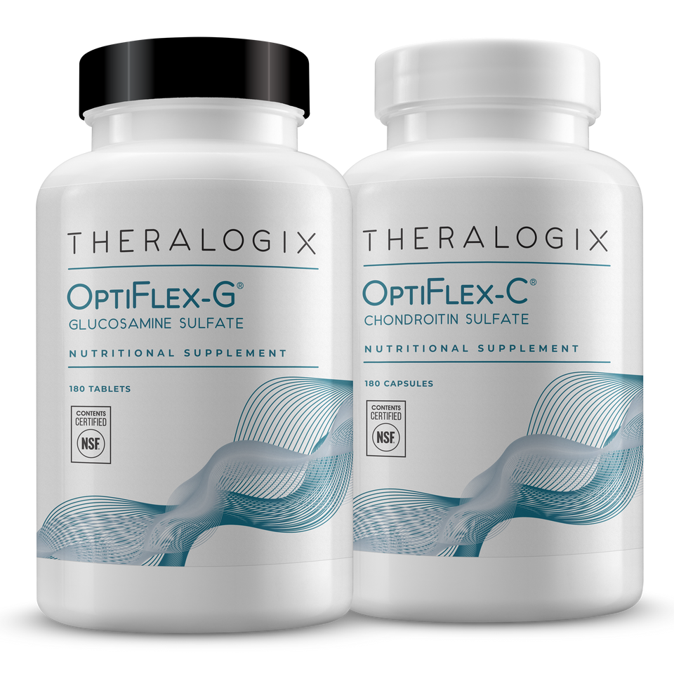 Formulated with glucosamine and chondroitin, components of cartilage that cushion your joints, rheumatologist recommended Optiflex Complete helps support overall joint health and mobility.*