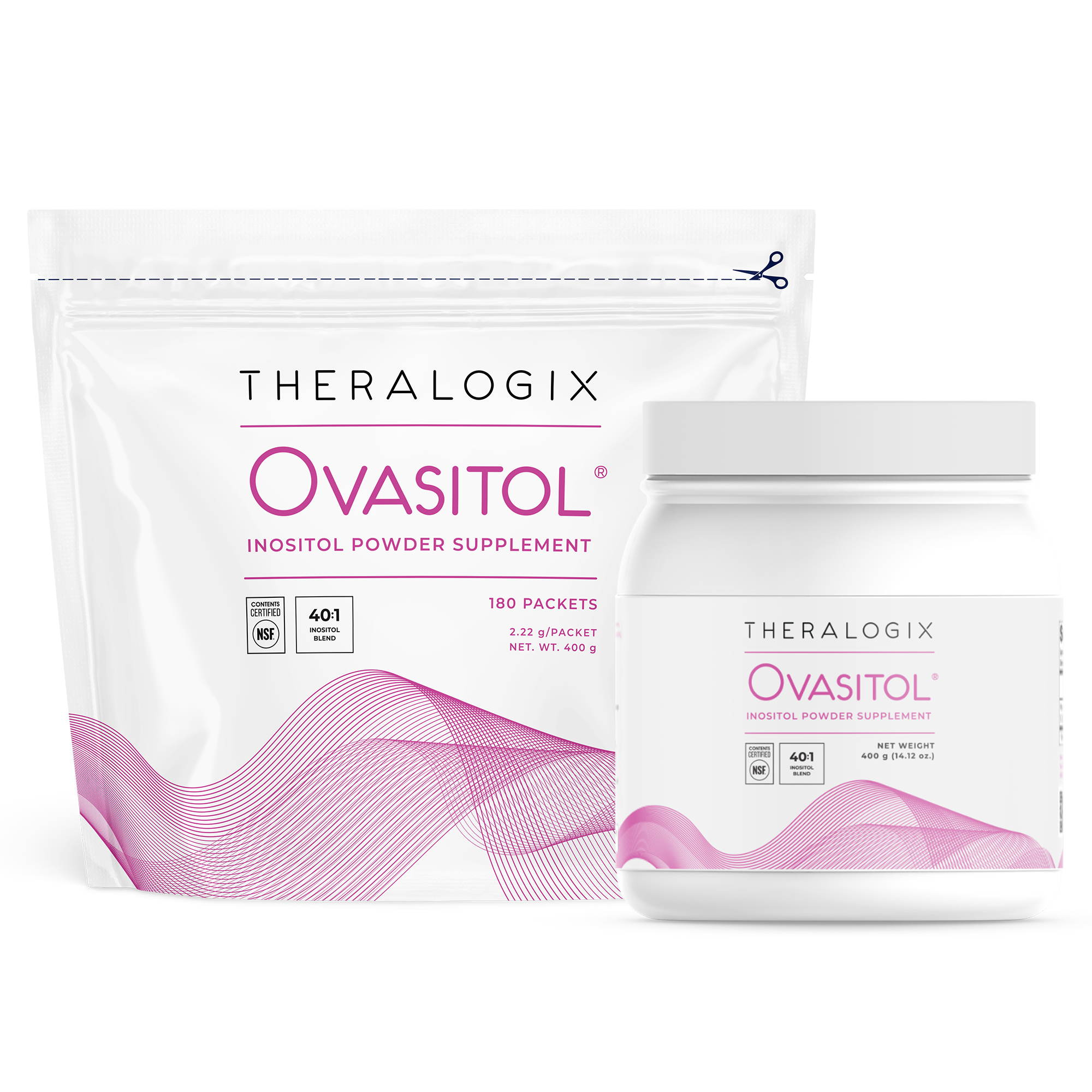 Ovasitol®肌醇粉末补充剂[90天支持]