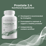 Developed and recommended by urologists since 2003 and formulated to support prostate health. Prostate 2.4 is NSF certified and includes high-quality sources of vitamins E and D3, selenium, soy, and lycopene.