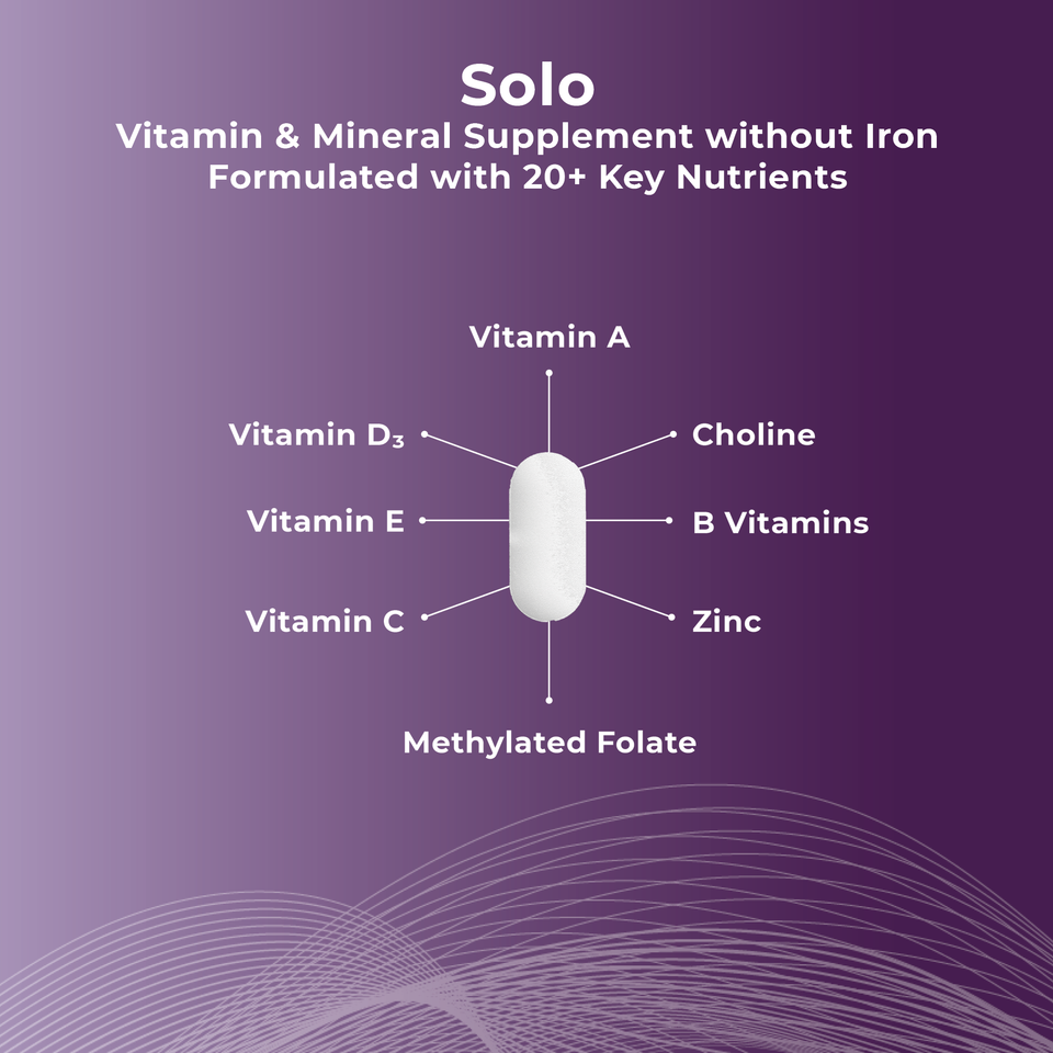 Solo Multivitamin and Mineral Supplement tablets contain no gluten and are Independently tested and certified by the NSF.