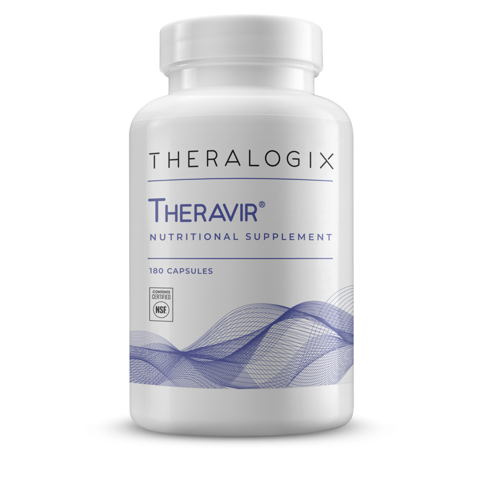 Physician recommended Theravir is formulated with vitamin C, vitamin D, zinc, copper, quercetin, and melatonin to support a healthy immune system.*